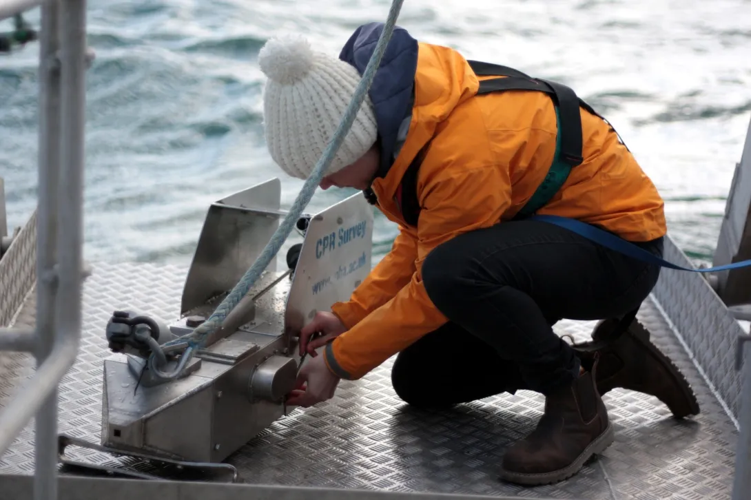 Modern Continuous Plankton Recorder (CPR)