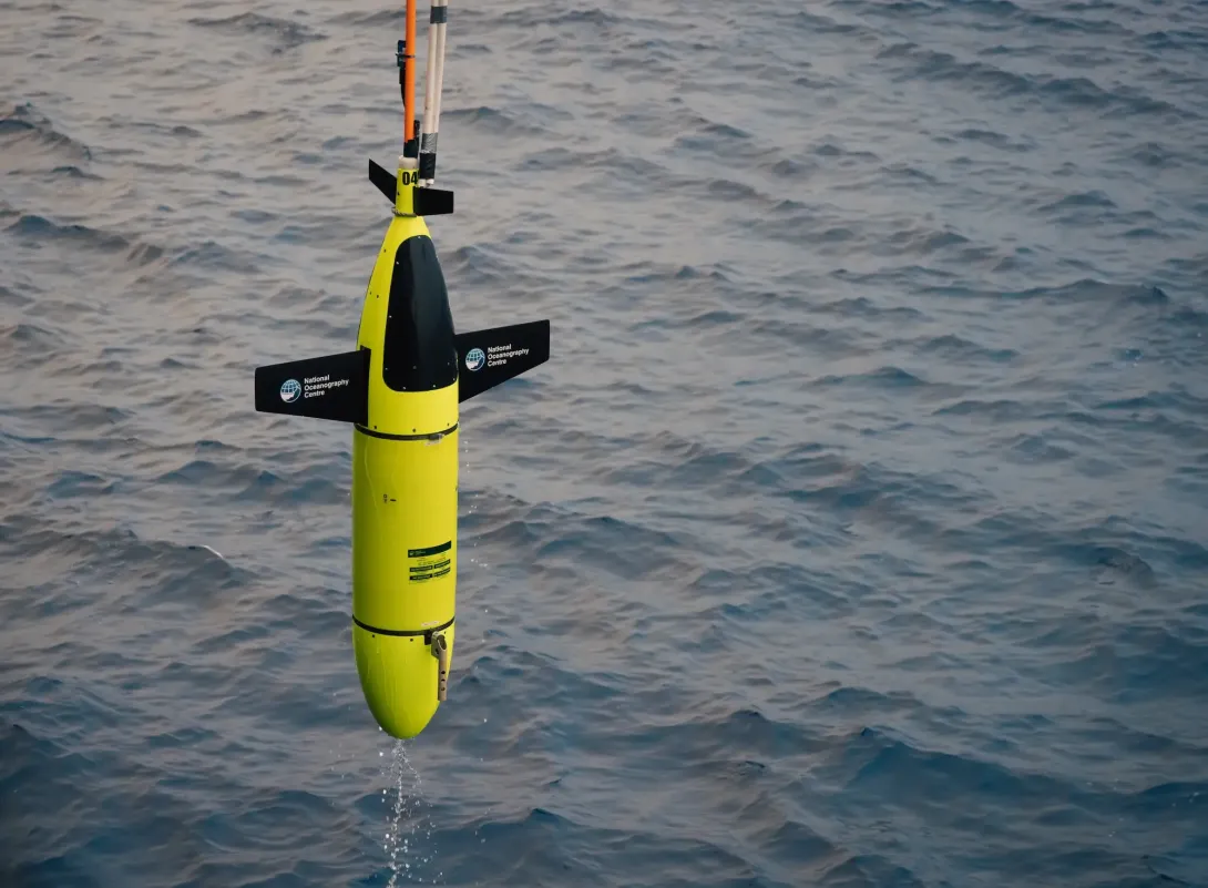 Seaglider Deployed on RRS Discovery